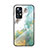Silicone Frame Mirror Case Cover for Xiaomi Mi 12 5G Green