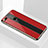 Silicone Frame Mirror Case Cover for Xiaomi Mi 8 Lite Red