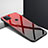 Silicone Frame Mirror Case Cover for Xiaomi POCO C3 Red