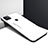 Silicone Frame Mirror Case Cover for Xiaomi Redmi 9C NFC White