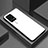 Silicone Frame Mirror Case Cover for Xiaomi Redmi Note 12 Explorer White