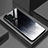 Silicone Frame Mirror Case Cover for Xiaomi Redmi Note 12 Pro 5G Dark Gray