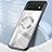 Silicone Frame Mirror Case Cover LS2 for Google Pixel 6 5G