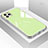 Silicone Frame Mirror Case Cover M01 for Apple iPhone 11 Pro Max Green