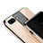 Silicone Frame Mirror Case Cover M01 for Apple iPhone 8 Plus