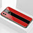 Silicone Frame Mirror Case Cover M01 for Huawei Honor 8X Max Red