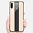 Silicone Frame Mirror Case Cover M01 for Huawei P30 Lite New Edition