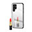 Silicone Frame Mirror Case Cover M01 for Samsung Galaxy S21 Ultra 5G