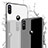 Silicone Frame Mirror Case Cover M01 for Xiaomi Mi 8