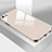 Silicone Frame Mirror Case Cover M02 for Apple iPhone 6 Plus Gold