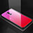 Silicone Frame Mirror Case Cover M02 for Huawei Mate 20 Lite Hot Pink