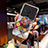 Silicone Frame Mirror Case Cover M02 for Xiaomi Mi 12 Ultra 5G Colorful
