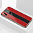 Silicone Frame Mirror Case Cover M02 for Xiaomi Mi A2 Red