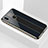 Silicone Frame Mirror Case Cover M03 for Huawei P20 Lite Black