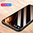 Silicone Frame Mirror Case Cover M04 for Huawei Honor V10 Black