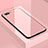 Silicone Frame Mirror Case Cover M04 for Huawei Honor View 10 Rose Gold