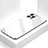 Silicone Frame Mirror Case Cover M05 for Apple iPhone 13 Pro Max White