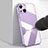 Silicone Frame Mirror Case Cover M09 for Apple iPhone 13