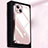 Silicone Frame Mirror Case Cover M09 for Apple iPhone 13