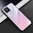 Silicone Frame Mirror Case Cover T01 for Huawei Nova 8 SE 5G Clove Purple