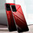 Silicone Frame Mirror Case Cover T01 for Samsung Galaxy S20 Ultra Red