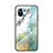 Silicone Frame Mirror Case Cover T01 for Xiaomi Mi 11 Lite 5G Green
