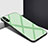 Silicone Frame Mirror Case Cover T01 for Xiaomi Redmi 9A Matcha Green