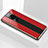 Silicone Frame Mirror Case Cover T03 for Huawei Mate 20 X 5G Red