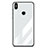 Silicone Frame Mirror Gradient Case Cover for Xiaomi Mi A2 White
