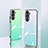 Silicone Frame Mirror Rainbow Gradient Case Cover AT1 for Huawei Nova 10