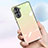 Silicone Frame Mirror Rainbow Gradient Case Cover AT1 for Huawei Nova 10 Pro