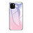 Silicone Frame Mirror Rainbow Gradient Case Cover for Apple iPhone 14 Plus Pink