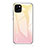 Silicone Frame Mirror Rainbow Gradient Case Cover for Apple iPhone 15 Yellow
