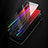 Silicone Frame Mirror Rainbow Gradient Case Cover for Apple iPhone X