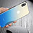 Silicone Frame Mirror Rainbow Gradient Case Cover for Apple iPhone XR