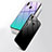 Silicone Frame Mirror Rainbow Gradient Case Cover for Huawei Enjoy 9 Plus