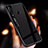 Silicone Frame Mirror Rainbow Gradient Case Cover for Huawei Enjoy 9s Black