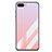 Silicone Frame Mirror Rainbow Gradient Case Cover for Huawei Honor 10 Pink