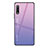 Silicone Frame Mirror Rainbow Gradient Case Cover for Huawei Honor 9X