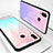 Silicone Frame Mirror Rainbow Gradient Case Cover for Huawei Honor Play