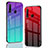 Silicone Frame Mirror Rainbow Gradient Case Cover for Huawei P Smart+ Plus (2019)