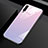 Silicone Frame Mirror Rainbow Gradient Case Cover for Huawei P Smart Pro (2019)