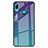 Silicone Frame Mirror Rainbow Gradient Case Cover for Huawei P Smart Z