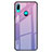 Silicone Frame Mirror Rainbow Gradient Case Cover for Huawei P Smart Z