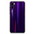 Silicone Frame Mirror Rainbow Gradient Case Cover for Huawei P30 Pro New Edition Purple