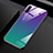Silicone Frame Mirror Rainbow Gradient Case Cover for Huawei Y9s