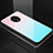 Silicone Frame Mirror Rainbow Gradient Case Cover for OnePlus 7T