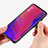 Silicone Frame Mirror Rainbow Gradient Case Cover for Oppo Find X