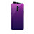 Silicone Frame Mirror Rainbow Gradient Case Cover for Oppo Reno 10X Zoom Purple