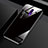 Silicone Frame Mirror Rainbow Gradient Case Cover for Oppo Reno Z Black